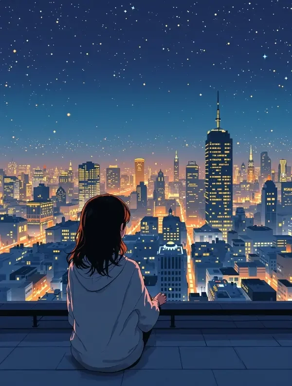 都市夜语 漫画封面